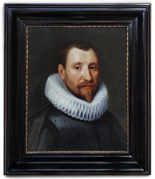 Portrait of a Gentleman ca 1620 by studio of Michiel Jansz van Mierevelt (1567-1641)  TITAN FINE ART,  LONDON.